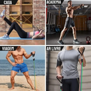 Kit Elástico Treino Extensor 11 Itens