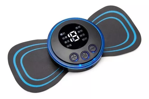 Mini Massageador EMS Estimulador Elétrico De Pescoço Portátil.