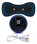 Mini Massageador EMS Estimulador Elétrico De Pescoço Portátil.