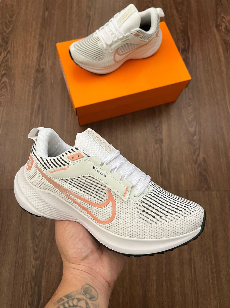 Nike Pegasus 40 Rosa/Branco Fem
