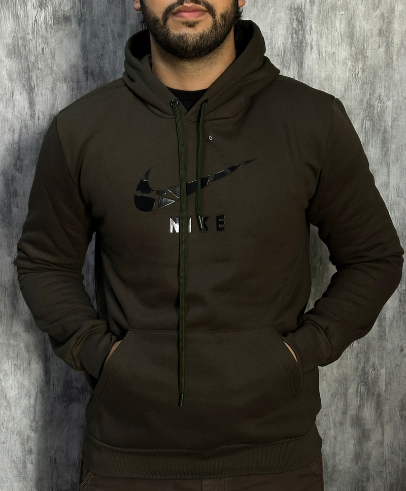 Nike Moletom 3 Cabos  Cangurú Importado Verde