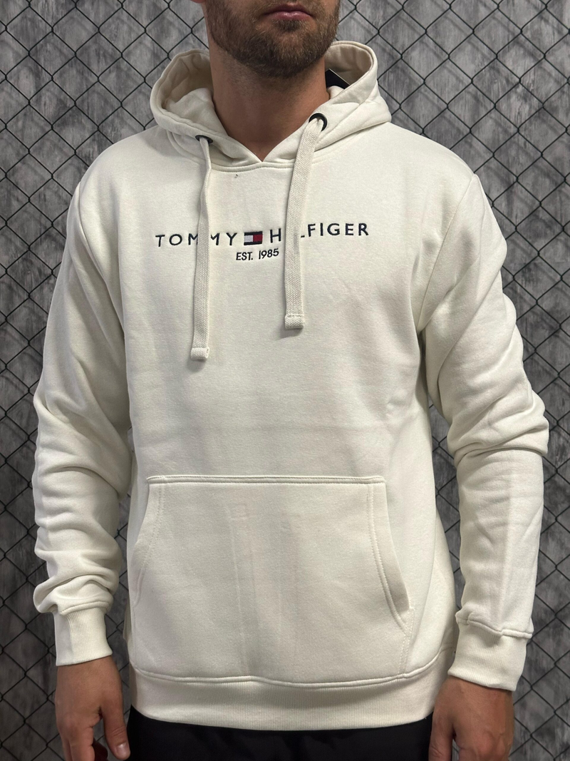 Moletom Tmmy Hilfiger Canguru Preto